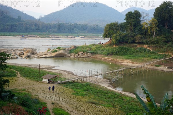 Bridge over the Nam Khan