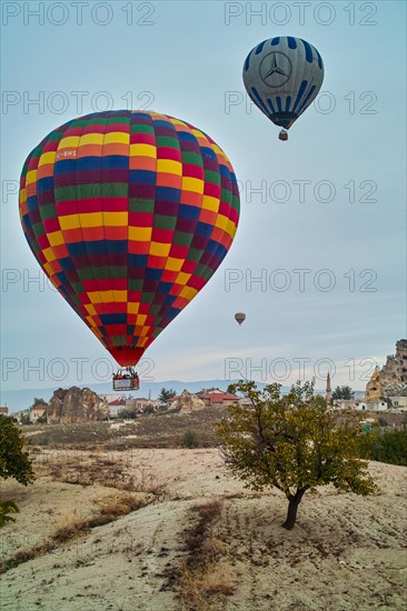 Hot air balloons