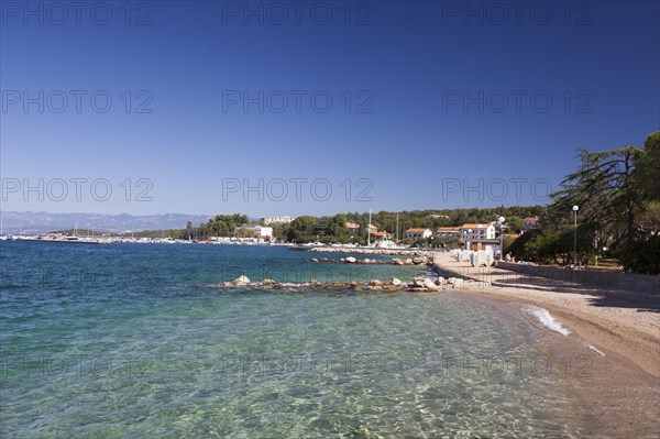 Beach near Malinska