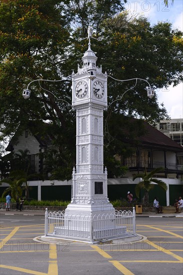 Clock Tower on the corner of Albert Street and Independence Avenue