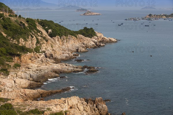 Rocky cliff landscape