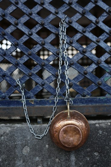 Copper vessel in the Ulucami Mosque