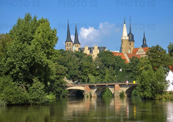 View of Merseburg Cathedral and Merseburg Castle