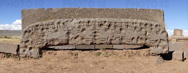 Remains of an archway from the pre-Inca period