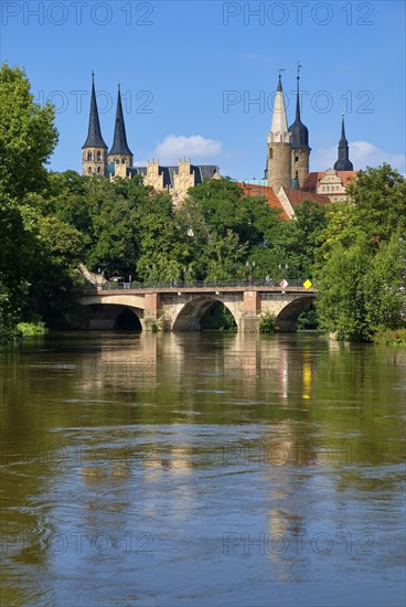 View of Merseburg Cathedral and Merseburg Castle