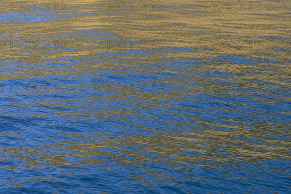 Reflection on the water surface