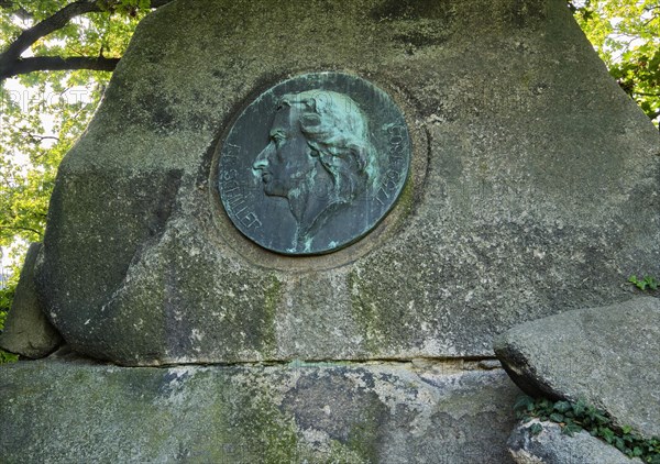 Schiller Monument in the Palace Park