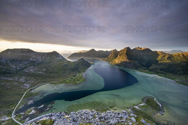 View from the mountain Kollfjellet