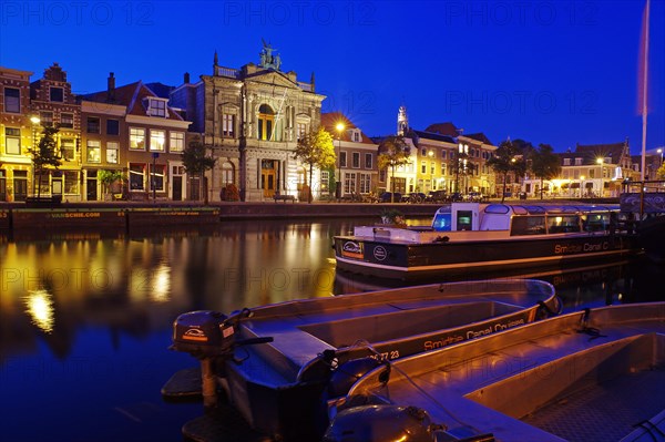 Canal andhistroical buildings along a canal