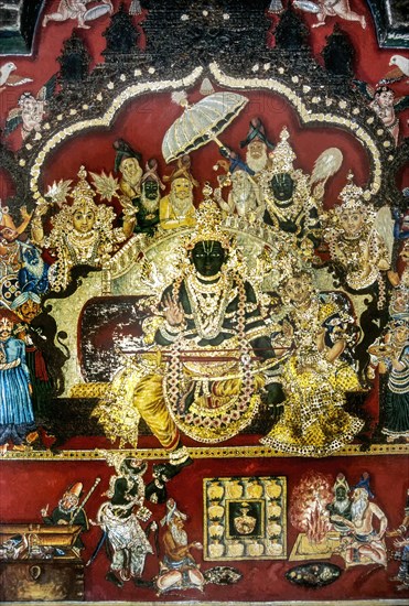 18th century Ramayana murals