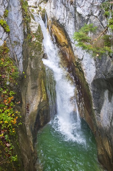 Waterfalls of the Auerbach at Tatzelwurm