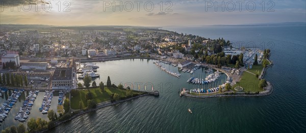 Evening atmosphere at the harbour