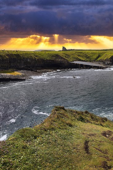 Evening sky on the coast