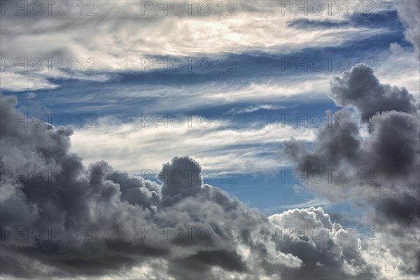 Dramatic cloudy sky