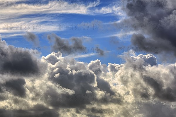 Dramatic cloudy sky