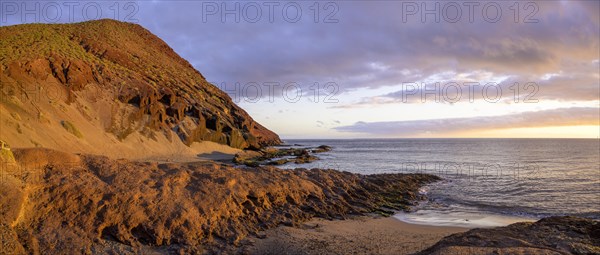 Sunset at Tejita Beach near Montana Roja