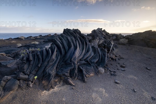 Typical volcanic landscape near La Restinga