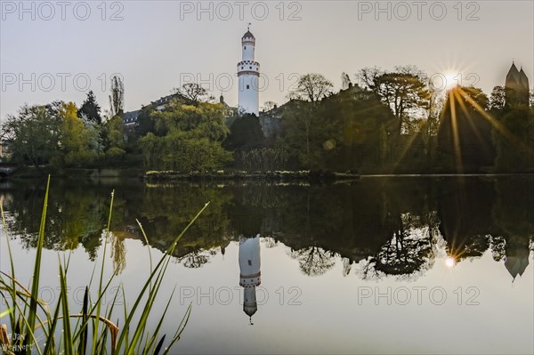 Pond in the castle park