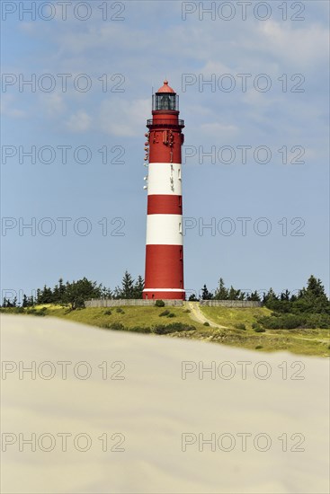 Amrum lighthouse near Wittduen