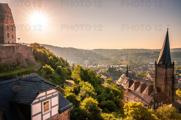 Half-timbered houses