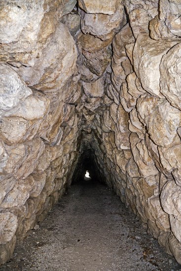 Tunnel through the city wall