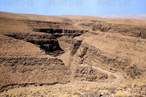 Rock formation in the High Atlas