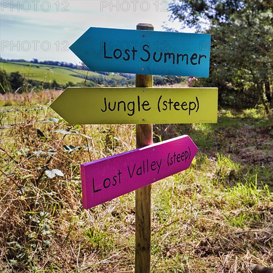 Colourful Signposts