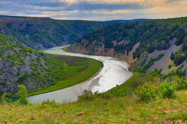River Landscape on the Zermanja River