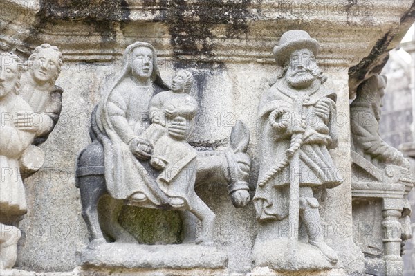 Stone relief