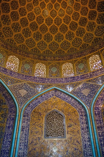 Dome and faience mosaics