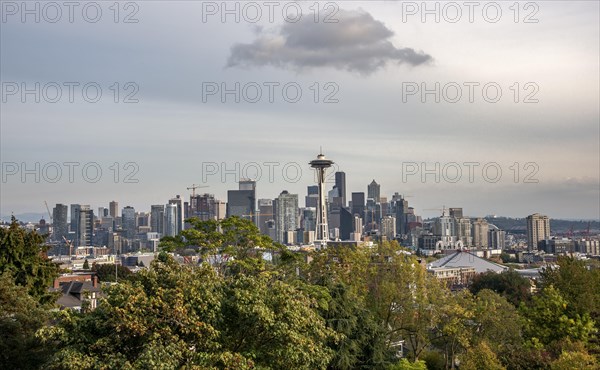 View over Seattle