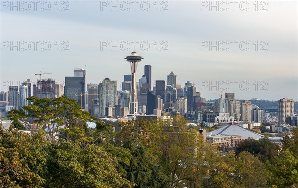 View over Seattle