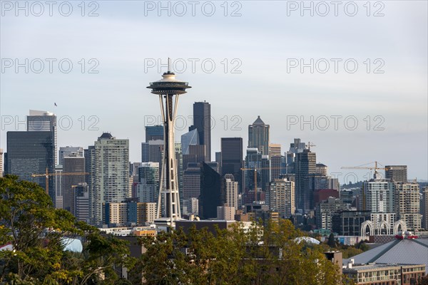 View over Seattle