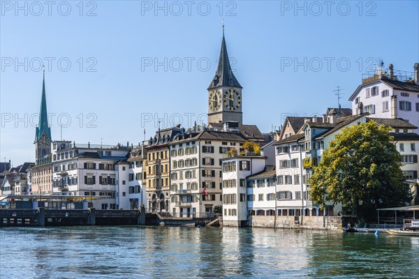 View over the river Limmat