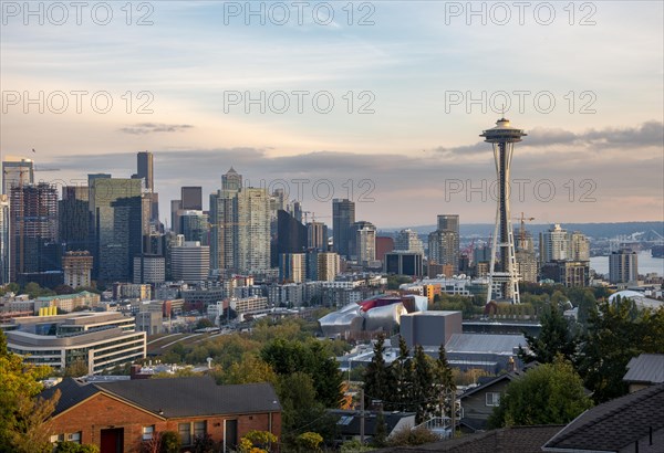 View over Seattle