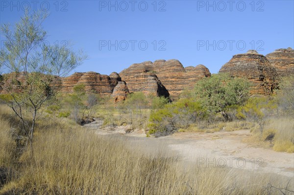 Rock formations in Purnululu National Park