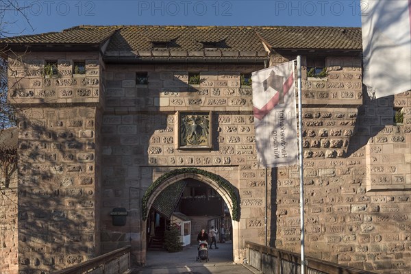 Lady's Gate with Double Eagle to the Craftsman's Court