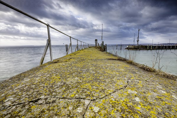 Storm Lolita moves across Lake Constance