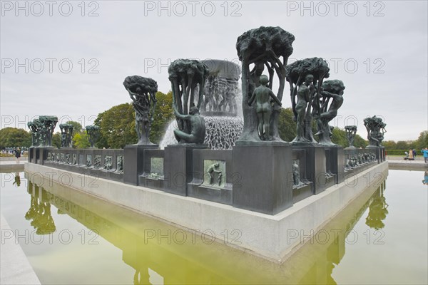 Sculptures in the Vigeland Sculpture Park