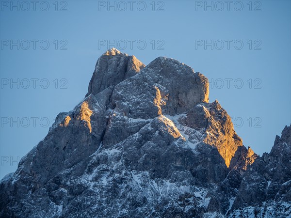 Admonter Reichenstein in the evening light