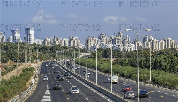 A2 motorway near Netanya