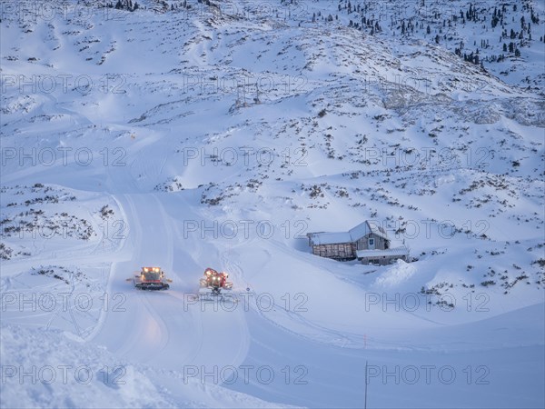 Snow groomer or Pistenbully