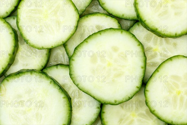 Cucumbers Cucumber Vegetable Background from above