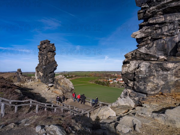 Koenigstein rock formation