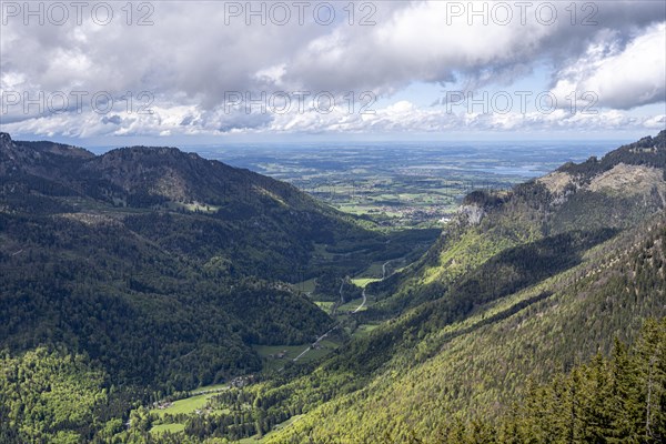 View into the valley near Sachrang