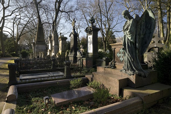 Magnificent graves at Melaten Cemetery