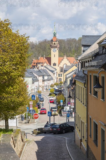 Obermarkt with town hall