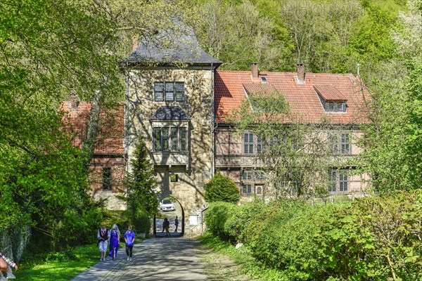 Gate tower and gatehouse