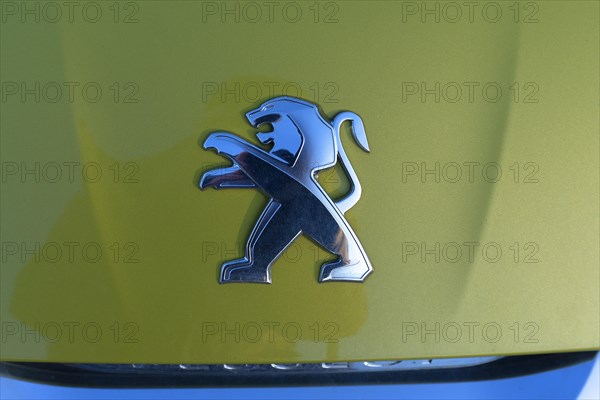 Symbolic figure of the peugeot brand