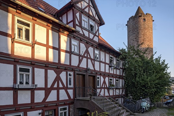 Historic half-timbered house of the Amtsschultheiss